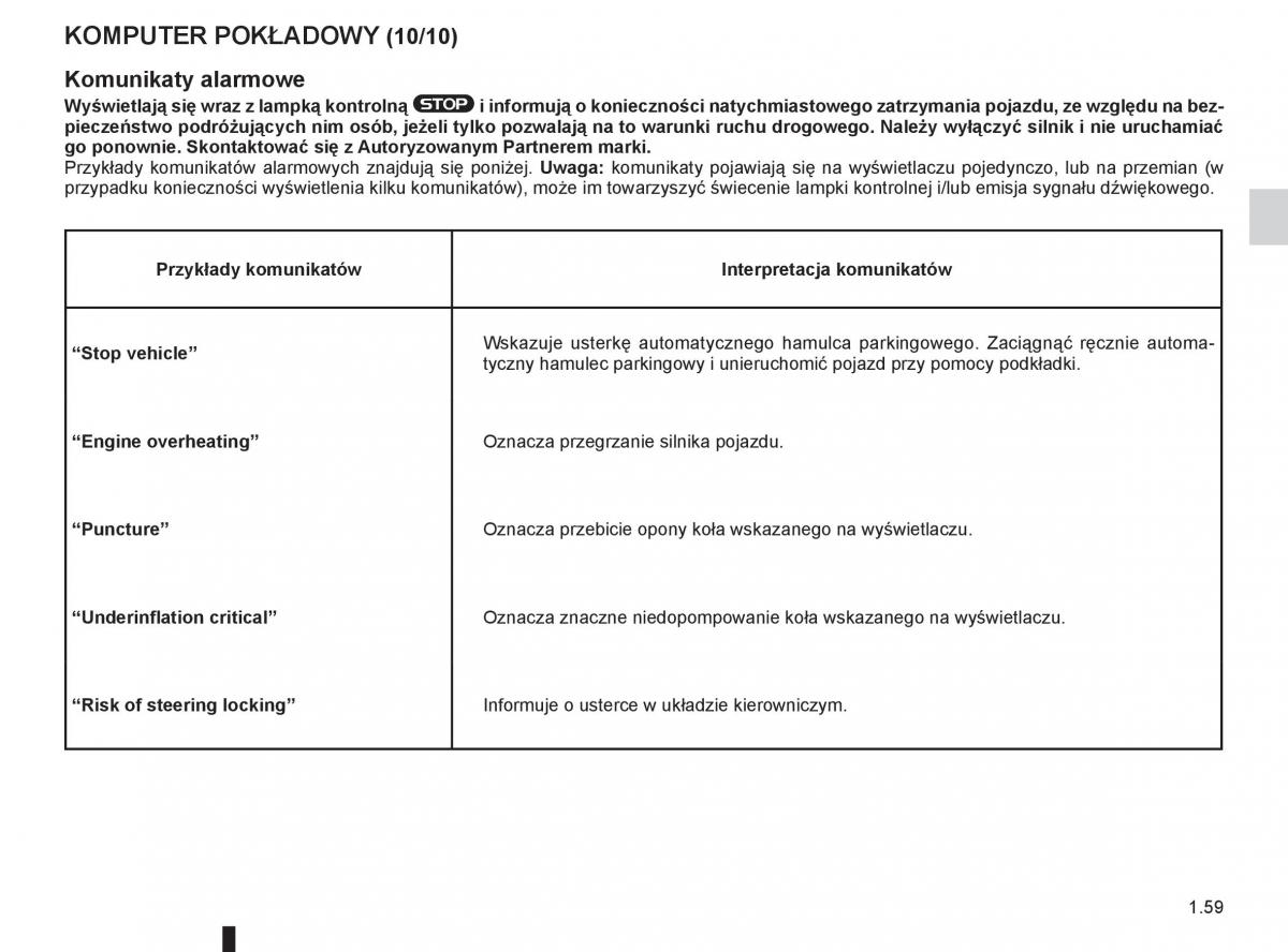 Renault Koleos instrukcja obslugi / page 65