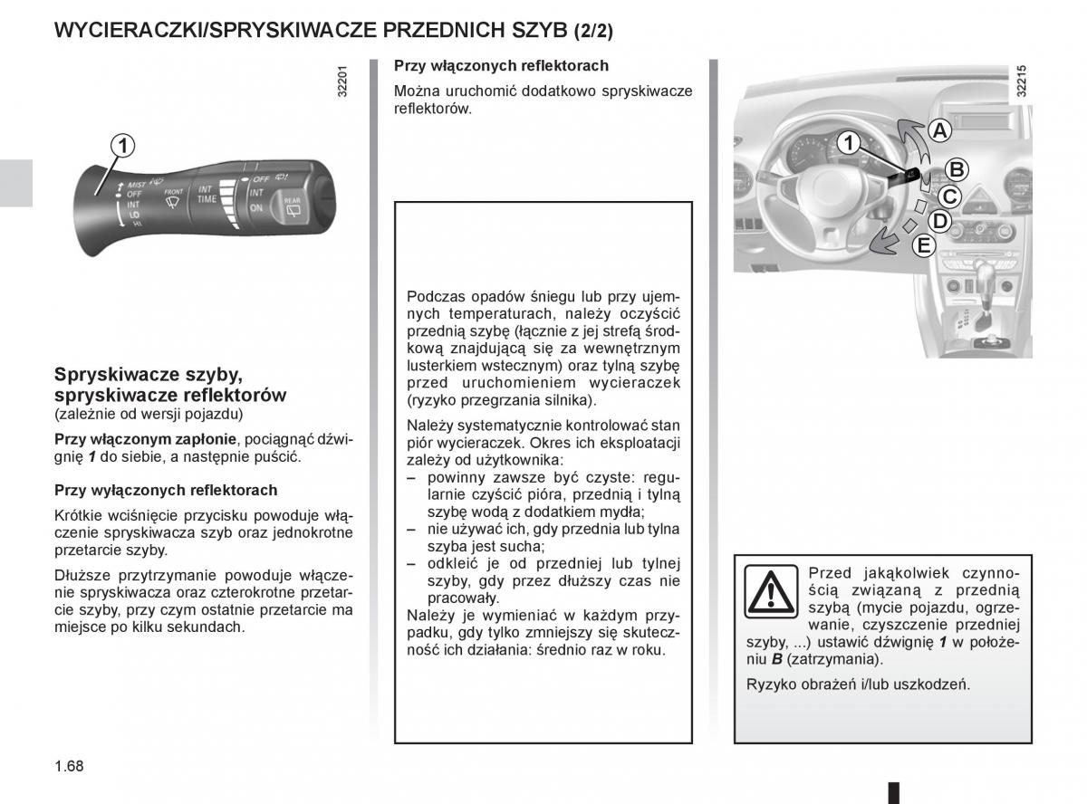 Renault Koleos instrukcja obslugi / page 74