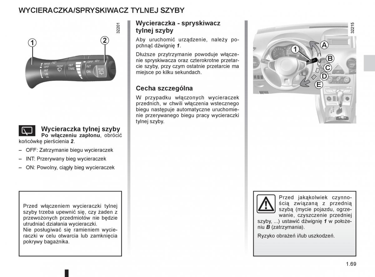 Renault Koleos instrukcja obslugi / page 75