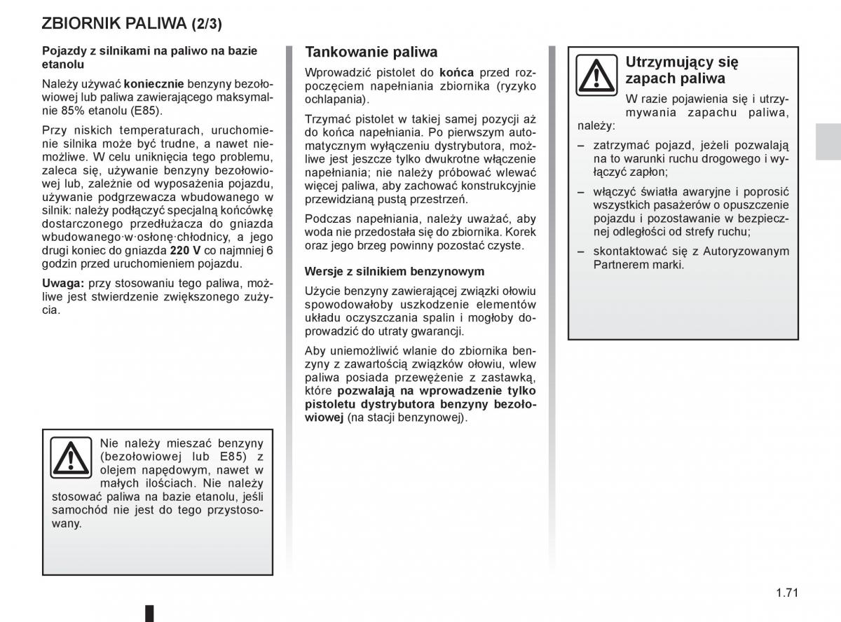 Renault Koleos instrukcja obslugi / page 77