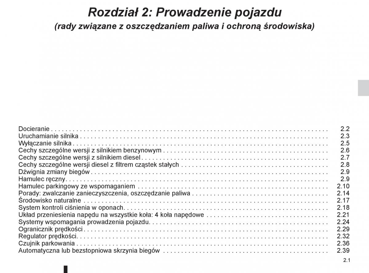 Renault Koleos instrukcja obslugi / page 79