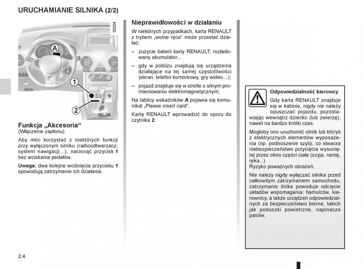 Renault Koleos instrukcja obslugi / page 82