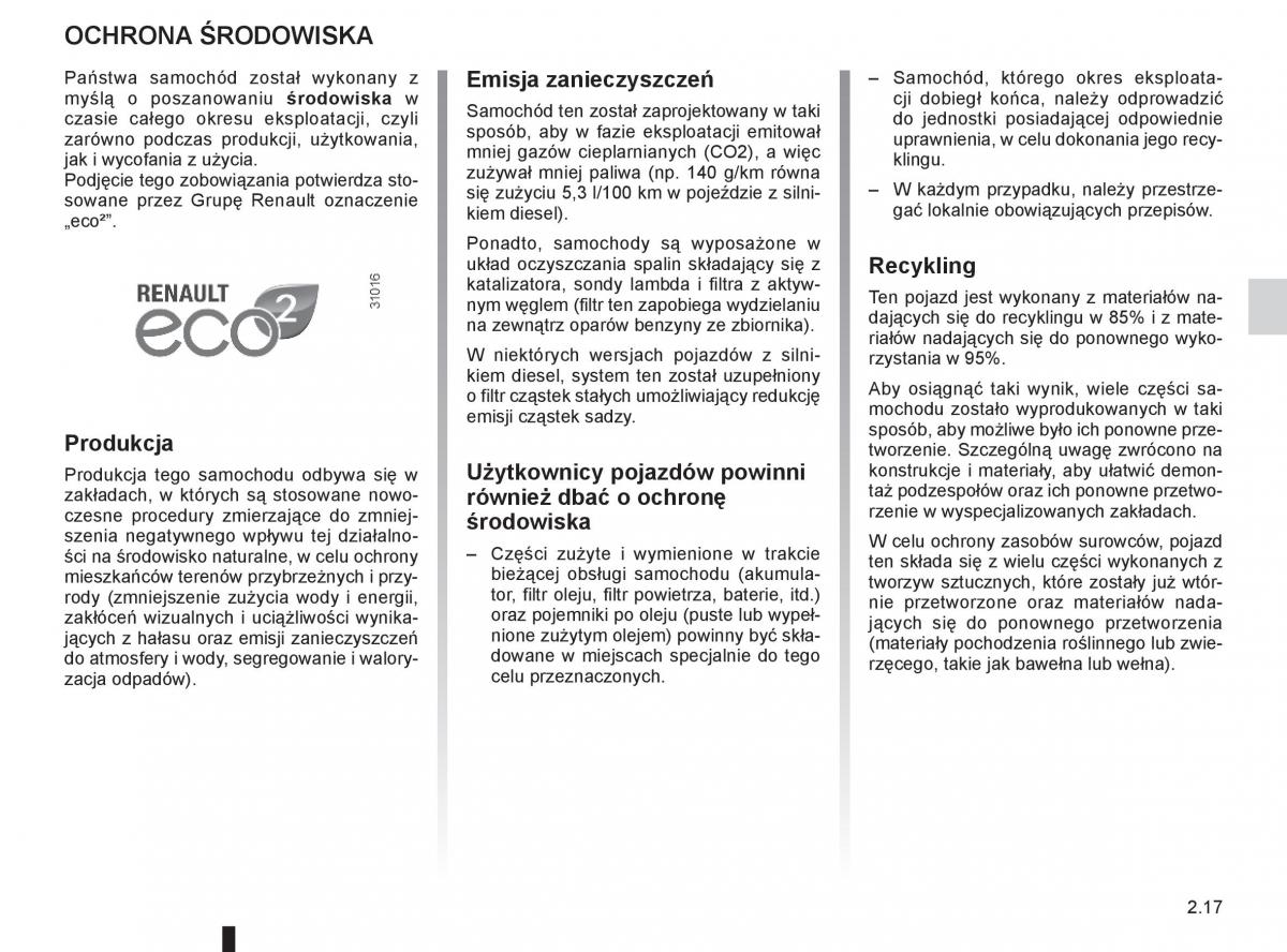 Renault Koleos instrukcja obslugi / page 95