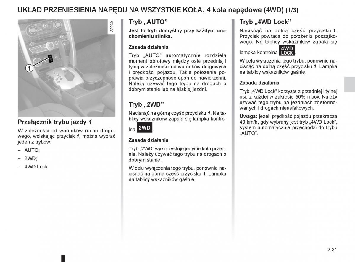 Renault Koleos instrukcja obslugi / page 99