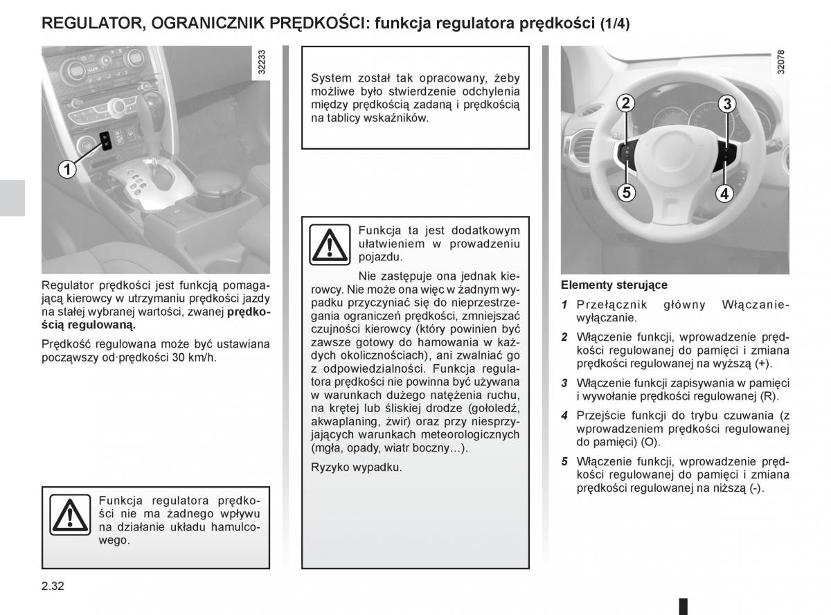 Renault Koleos instrukcja obslugi / page 110