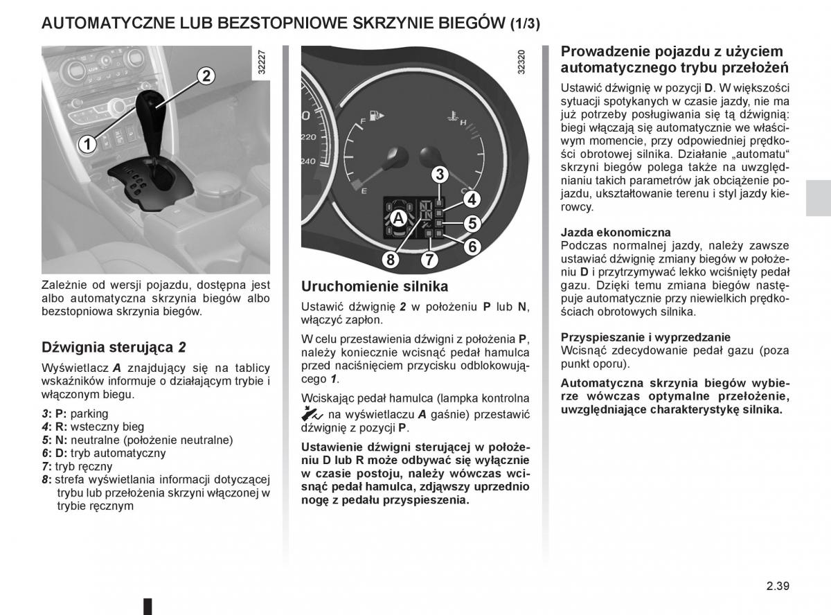 Renault Koleos instrukcja obslugi / page 117