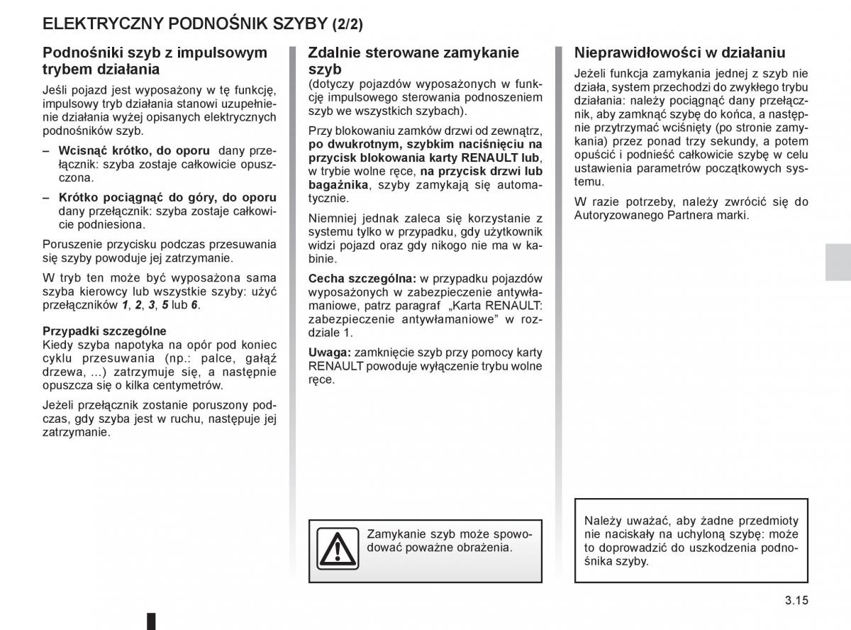 Renault Koleos instrukcja obslugi / page 135