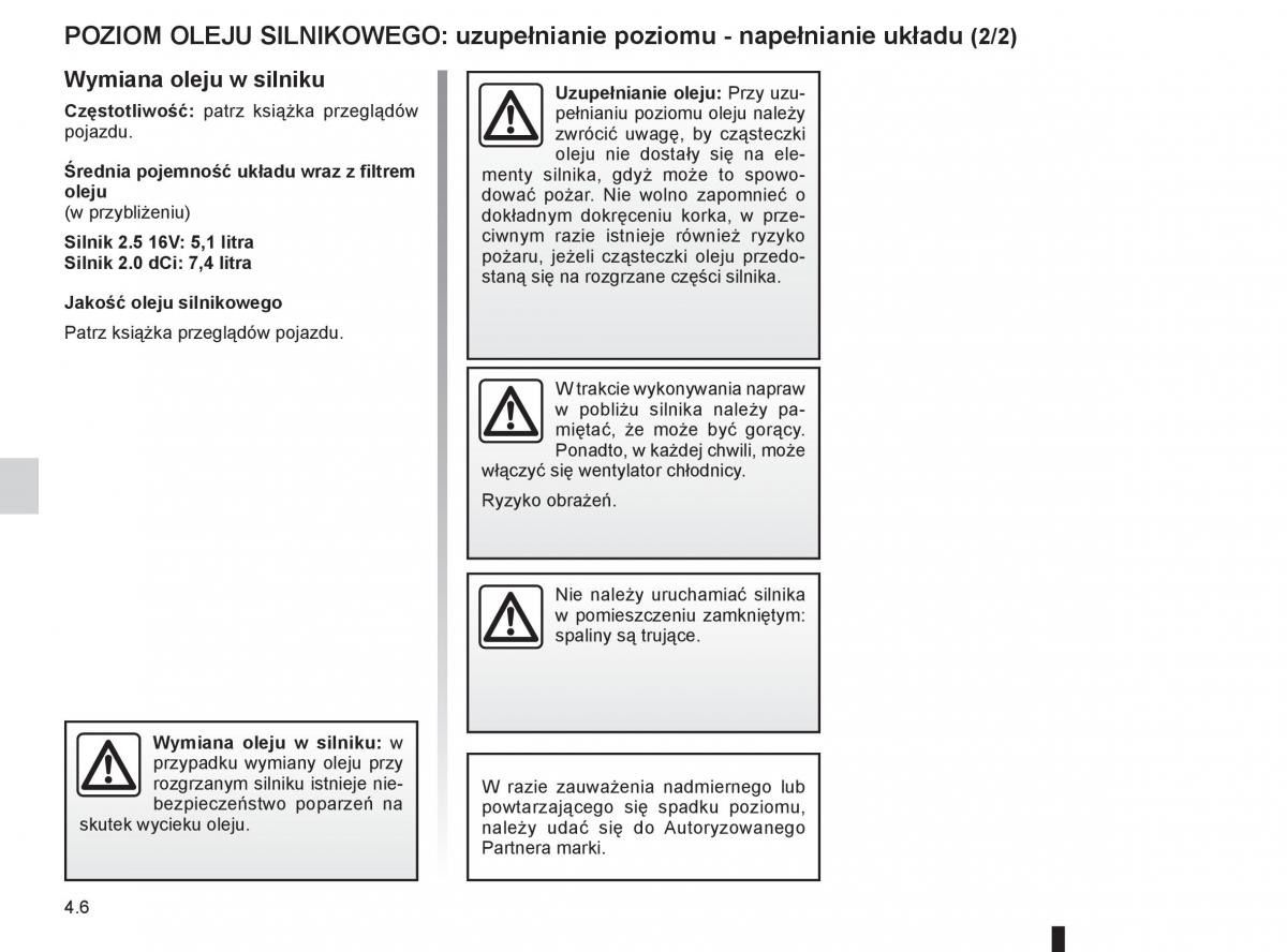 Renault Koleos instrukcja obslugi / page 164