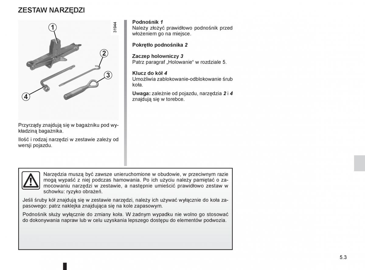 Renault Koleos instrukcja obslugi / page 177