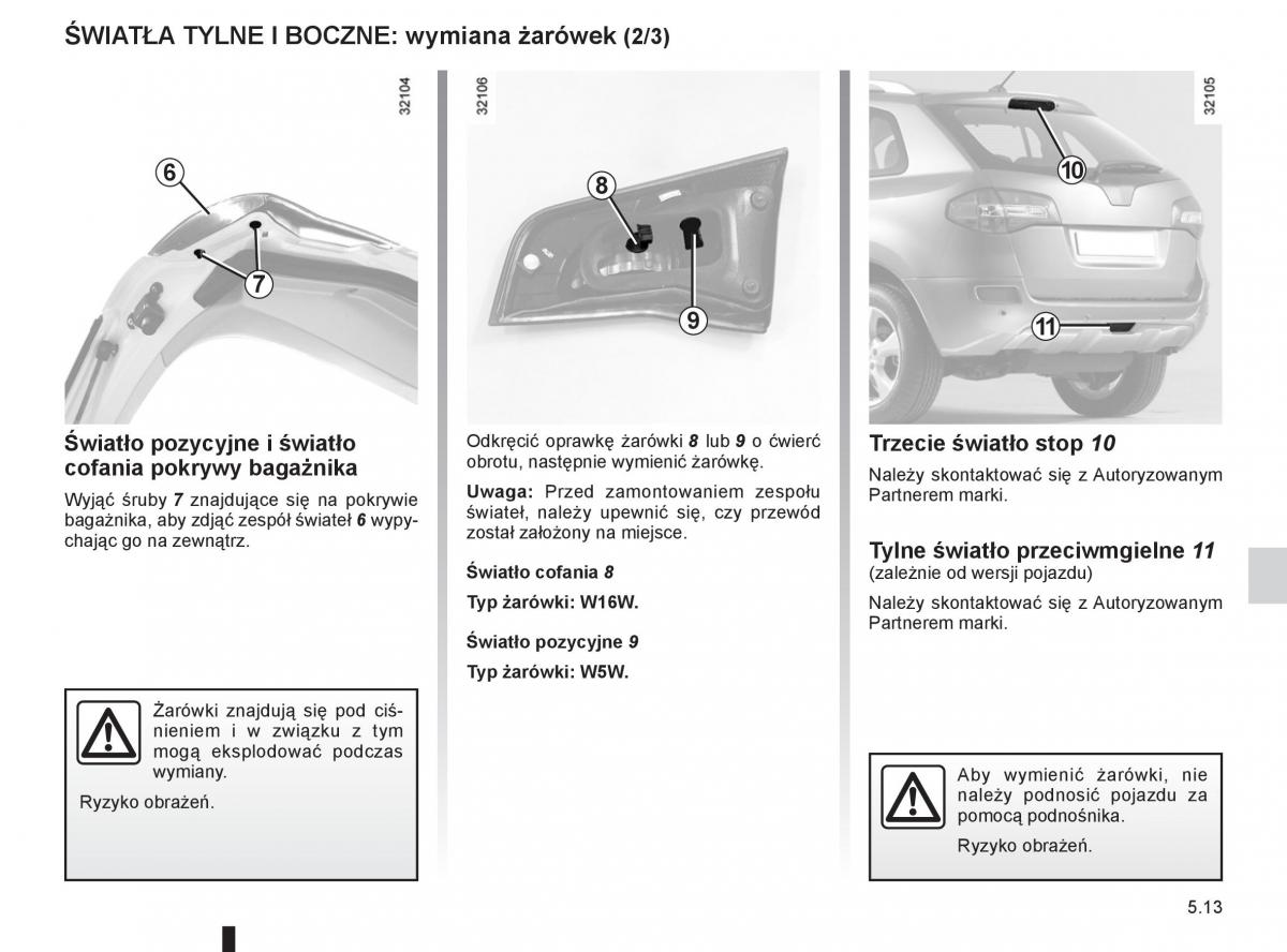 Renault Koleos instrukcja obslugi / page 187