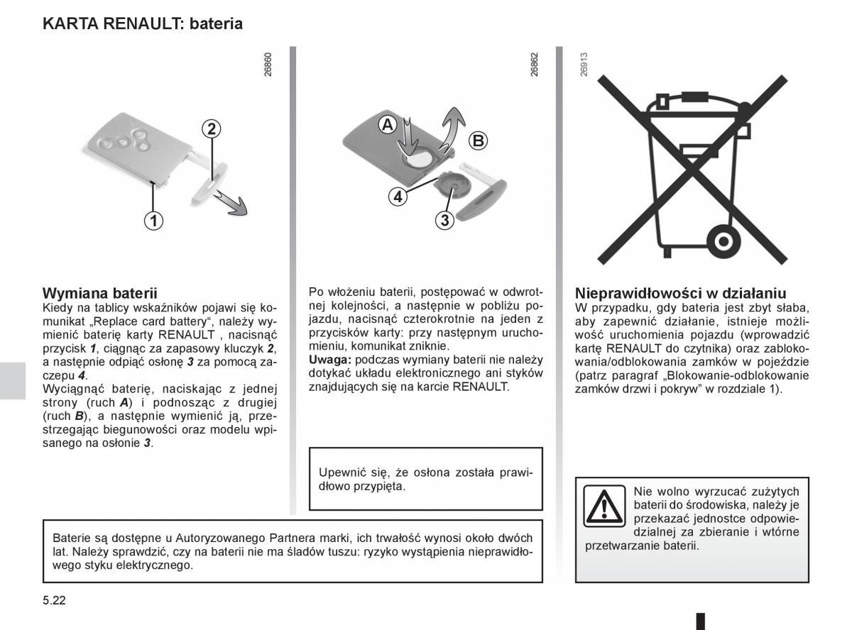 Renault Koleos instrukcja obslugi / page 196