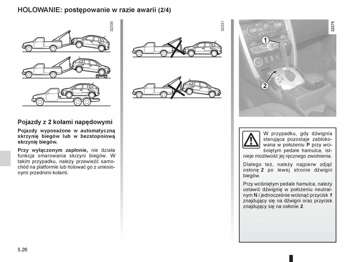 Renault Koleos instrukcja obslugi / page 200