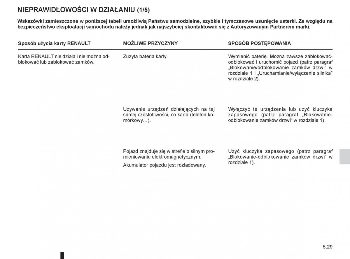 Renault Koleos instrukcja obslugi / page 203