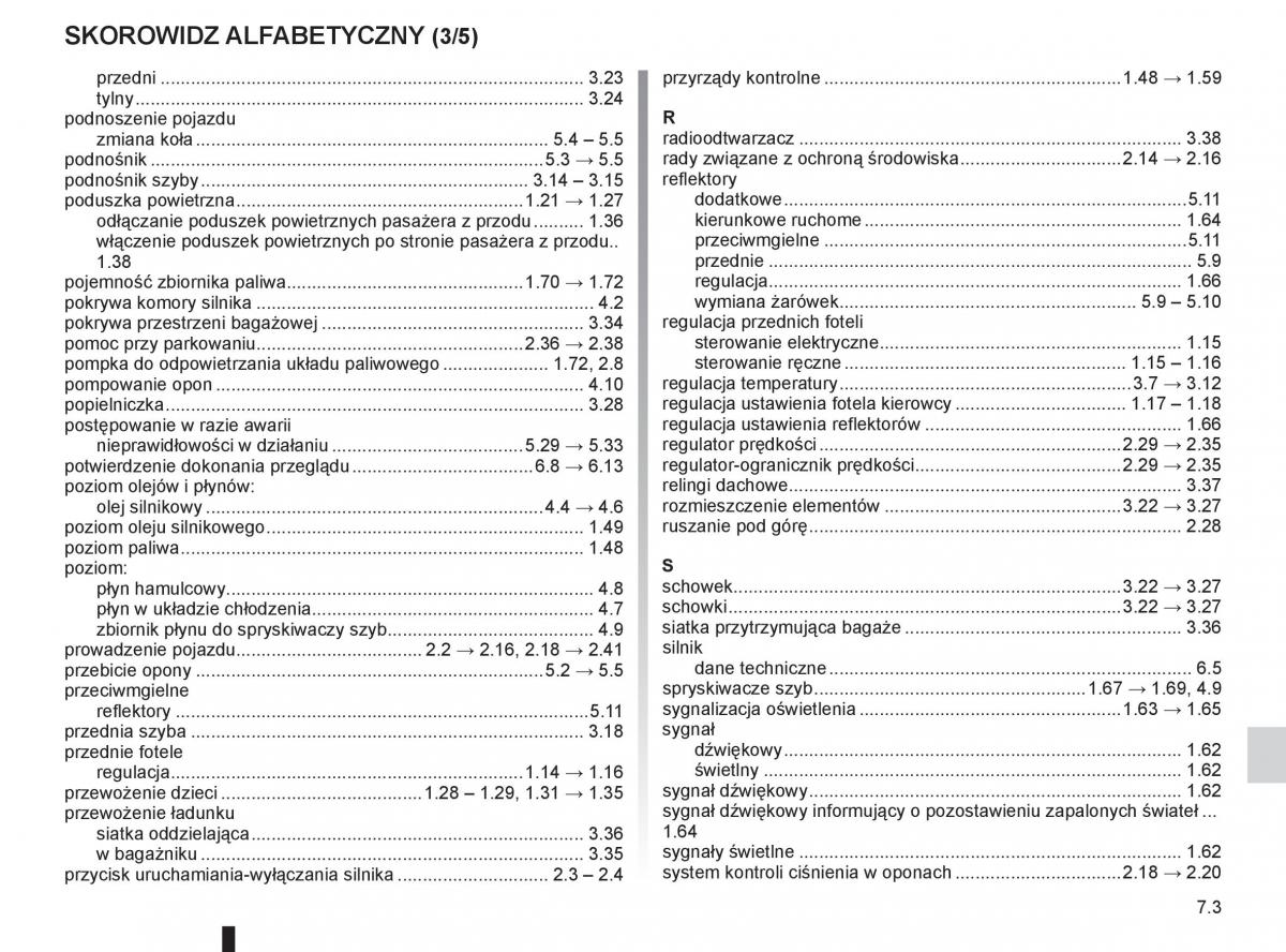 Renault Koleos instrukcja obslugi / page 229