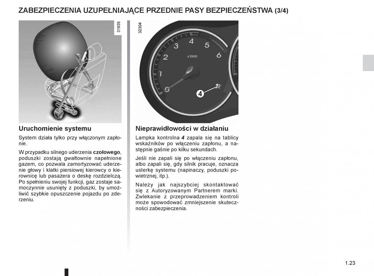 Renault Koleos instrukcja obslugi / page 29