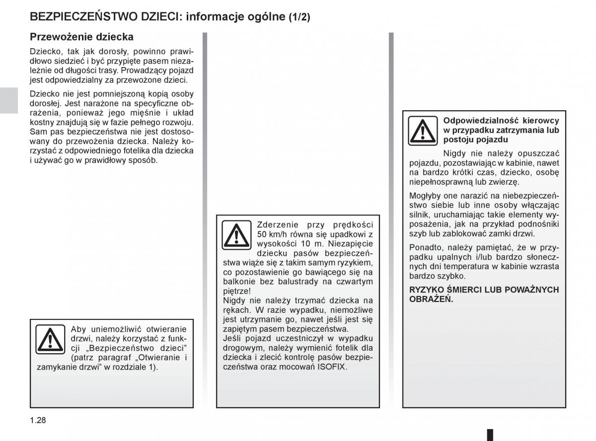 Renault Koleos instrukcja obslugi / page 34