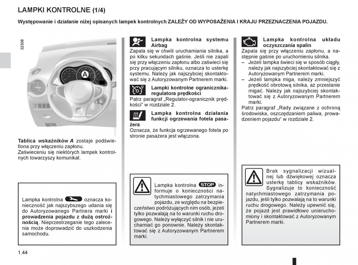 Renault Koleos instrukcja obslugi / page 50