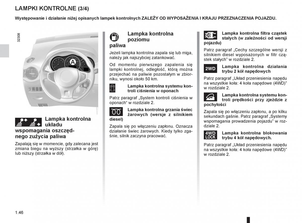 Renault Koleos instrukcja obslugi / page 52