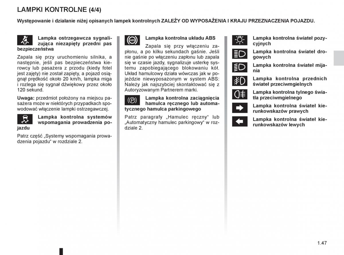 Renault Koleos instrukcja obslugi / page 53