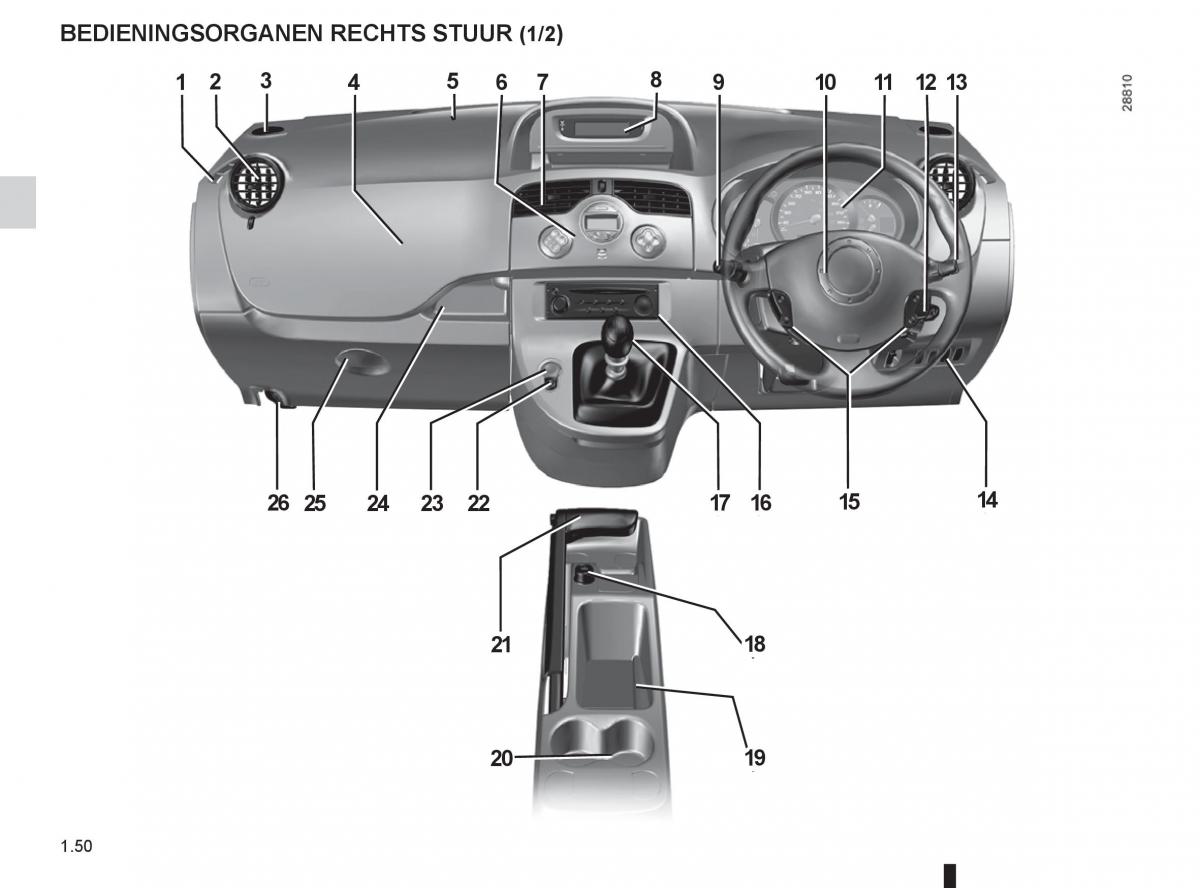 Renault Kangoo II 2 handleiding / page 56