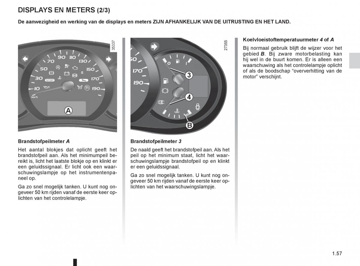 Renault Kangoo II 2 handleiding / page 63