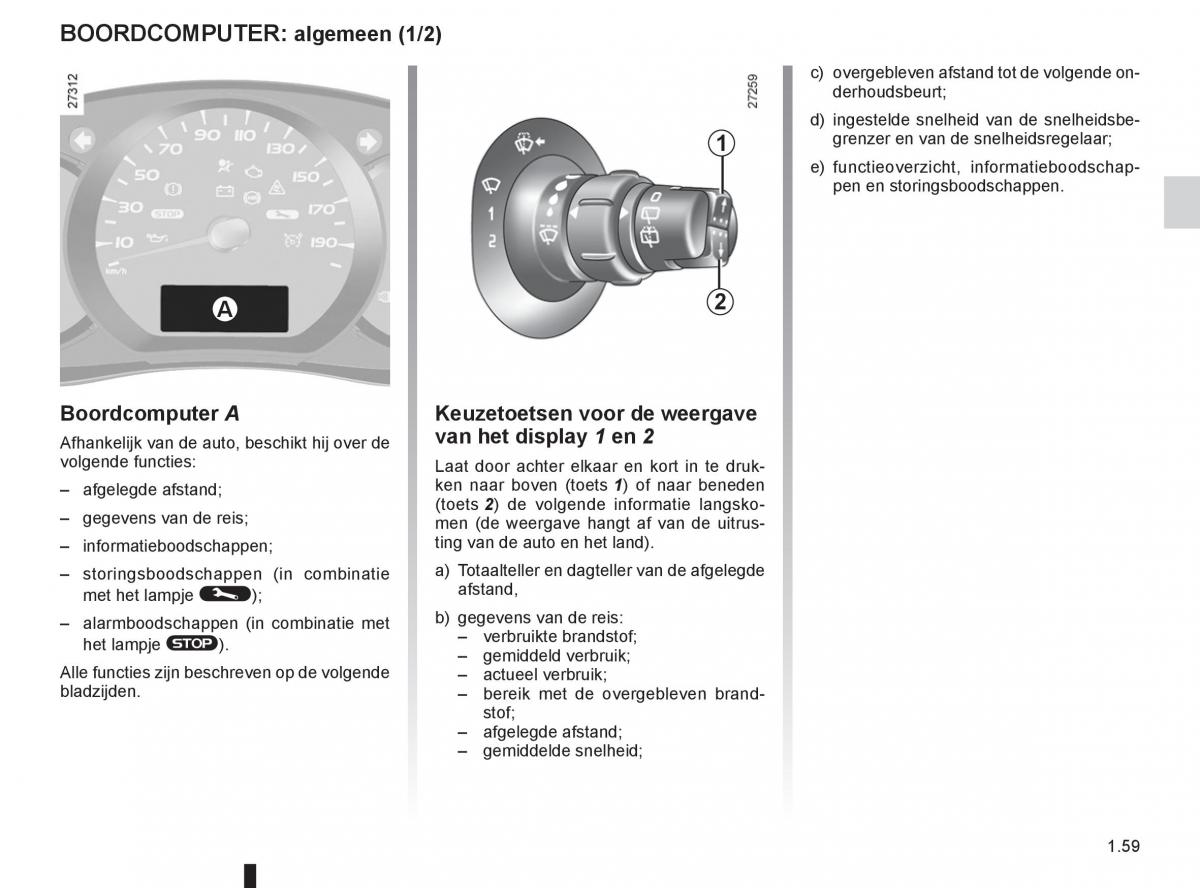 Renault Kangoo II 2 handleiding / page 65