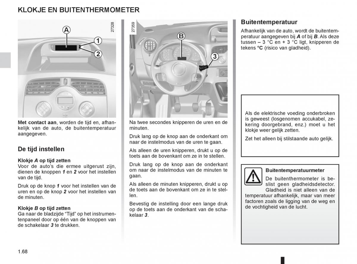 Renault Kangoo II 2 handleiding / page 74