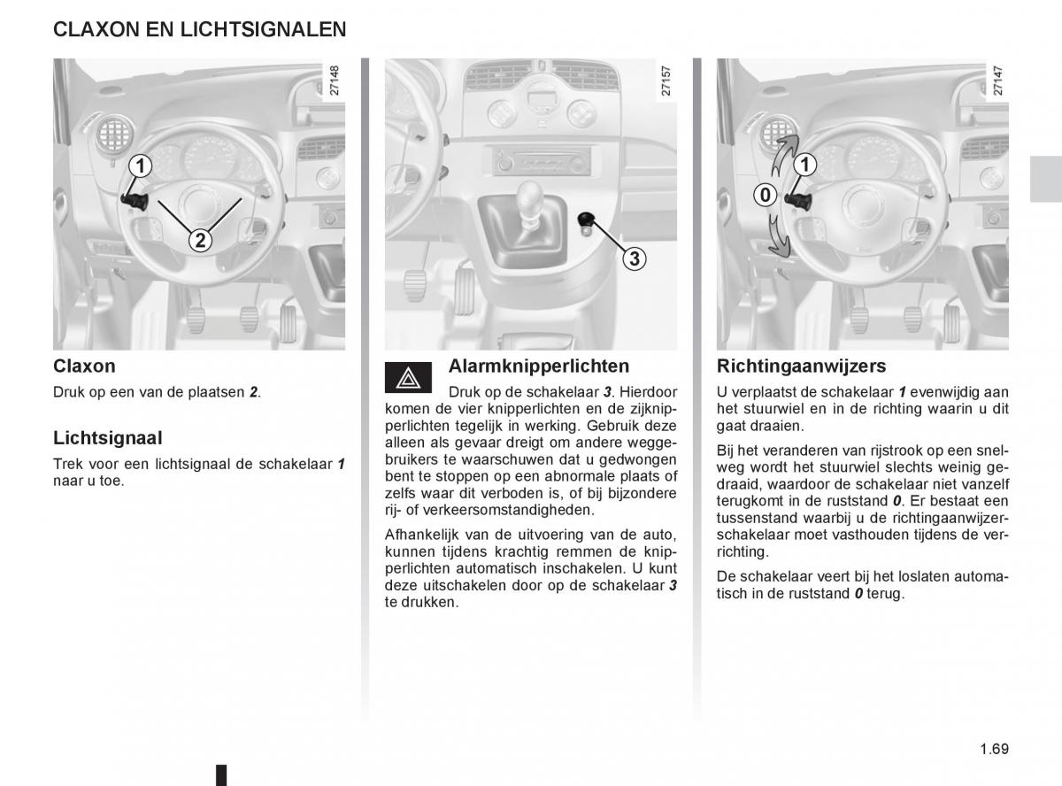 Renault Kangoo II 2 handleiding / page 75