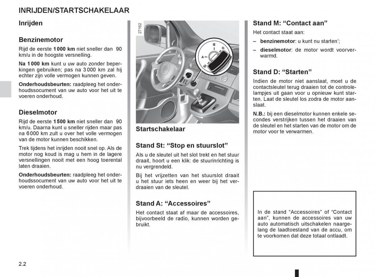 Renault Kangoo II 2 handleiding / page 88