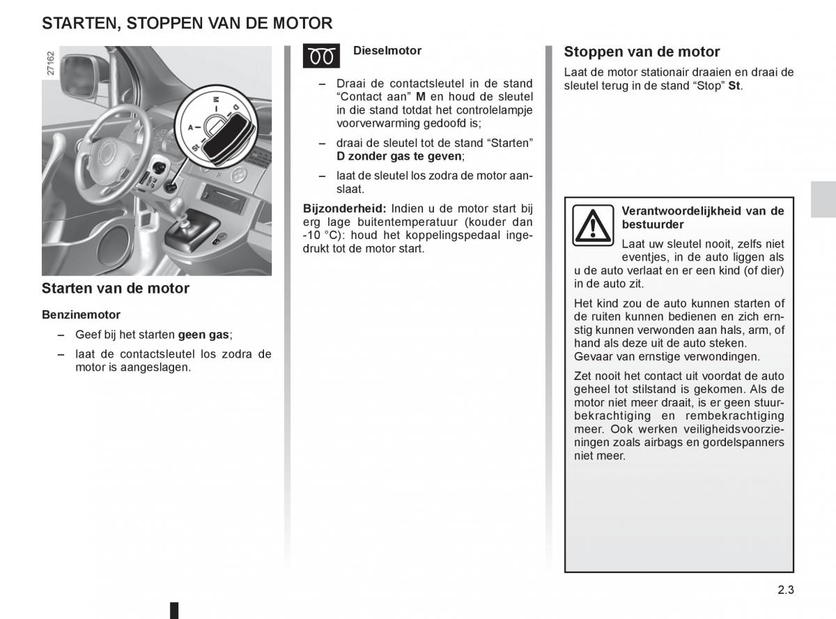 Renault Kangoo II 2 handleiding / page 89