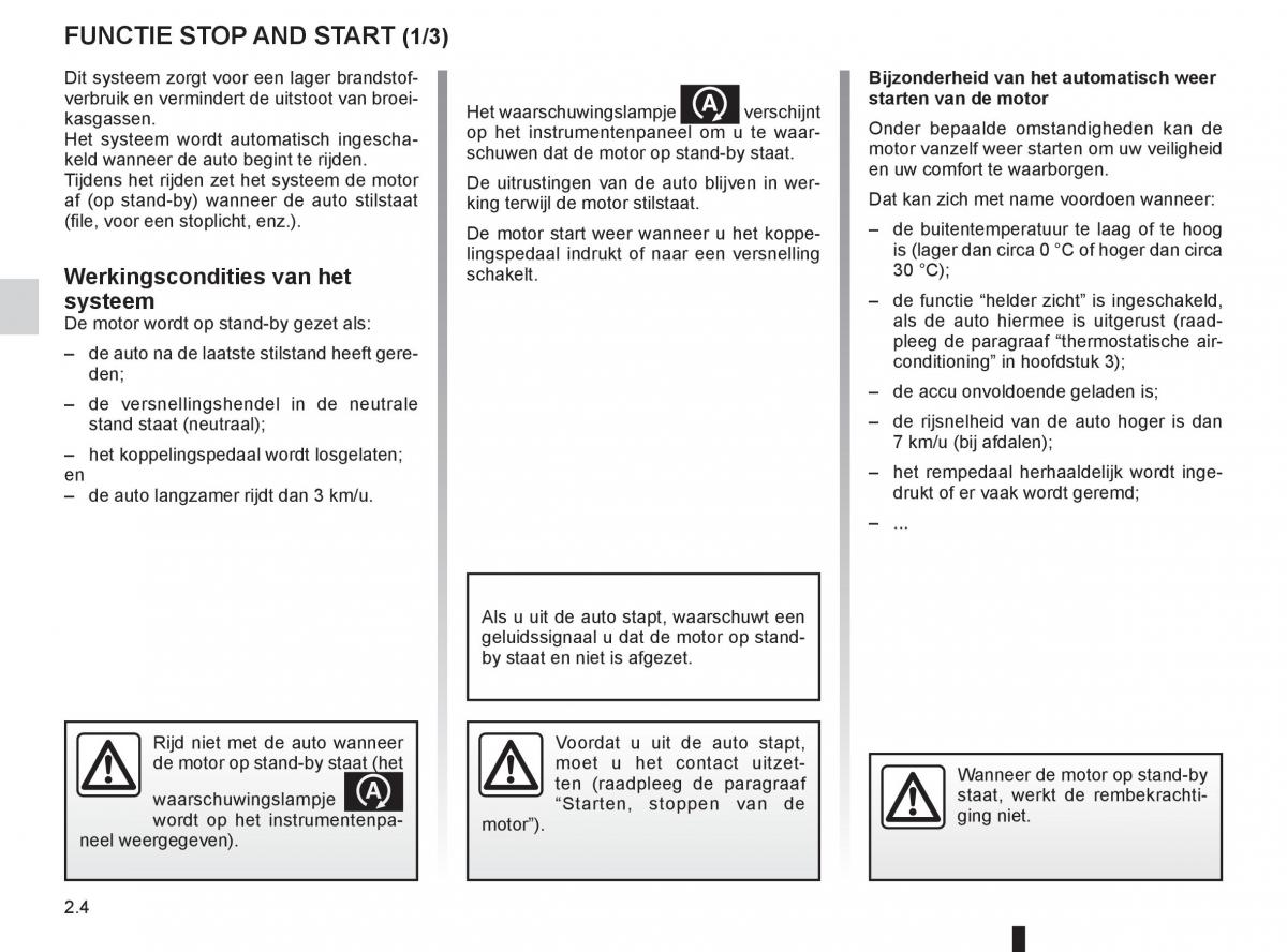 Renault Kangoo II 2 handleiding / page 90