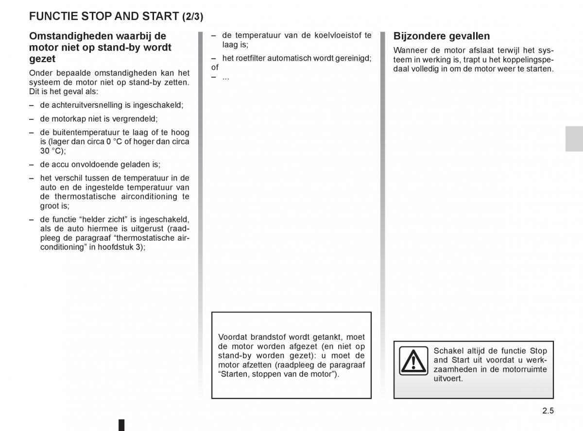 Renault Kangoo II 2 handleiding / page 91