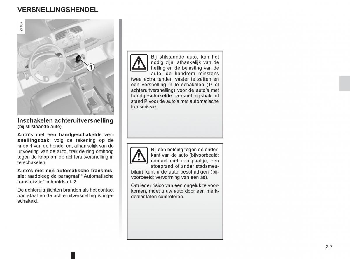 Renault Kangoo II 2 handleiding / page 93