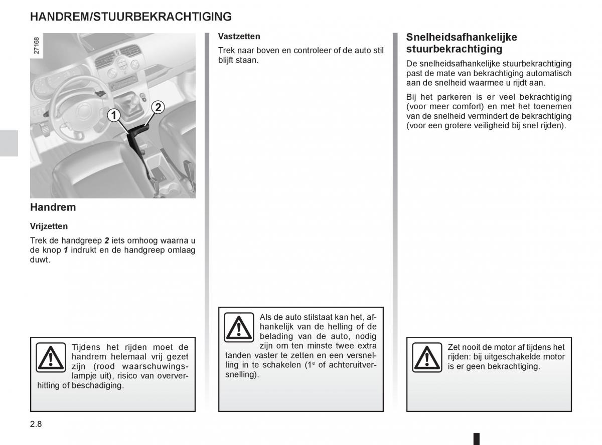 Renault Kangoo II 2 handleiding / page 94