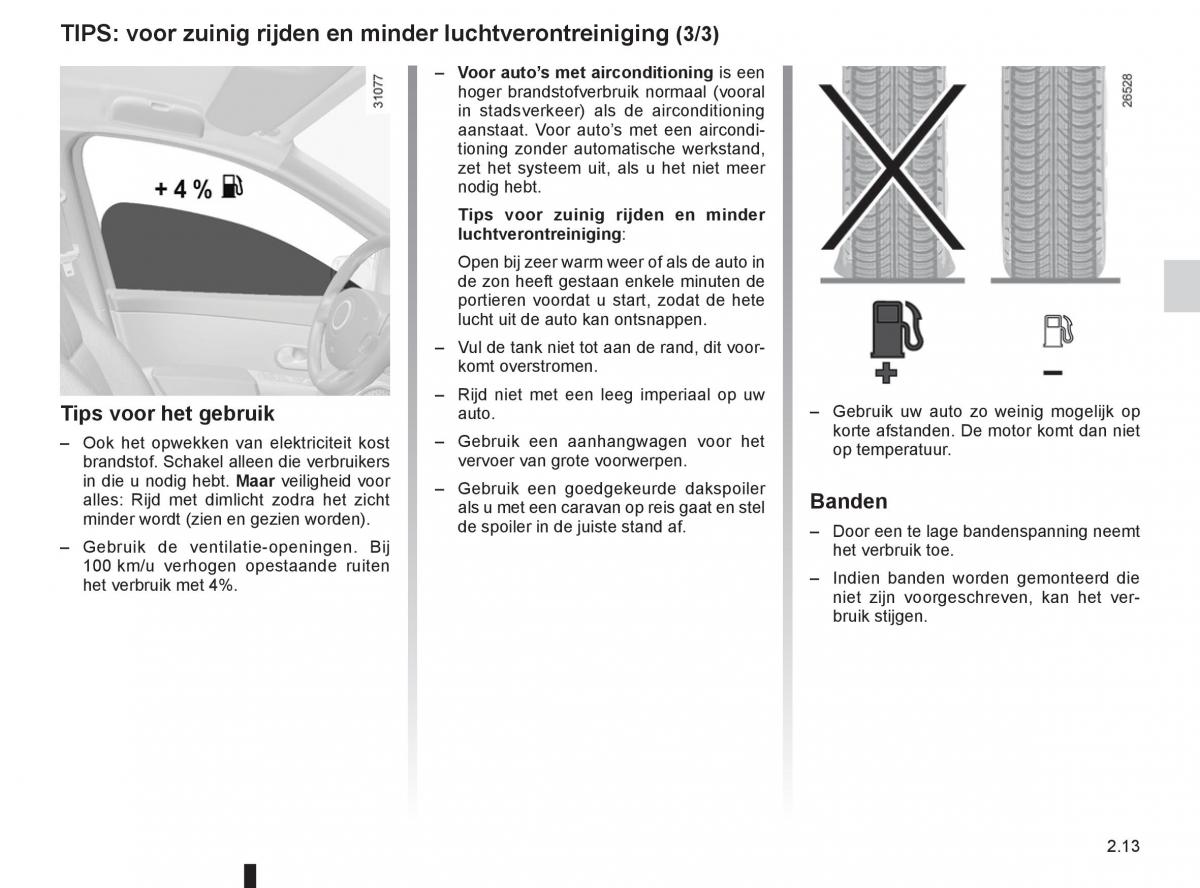 Renault Kangoo II 2 handleiding / page 99