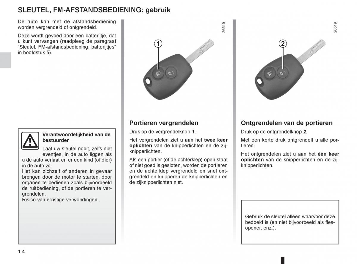 Renault Kangoo II 2 handleiding / page 10