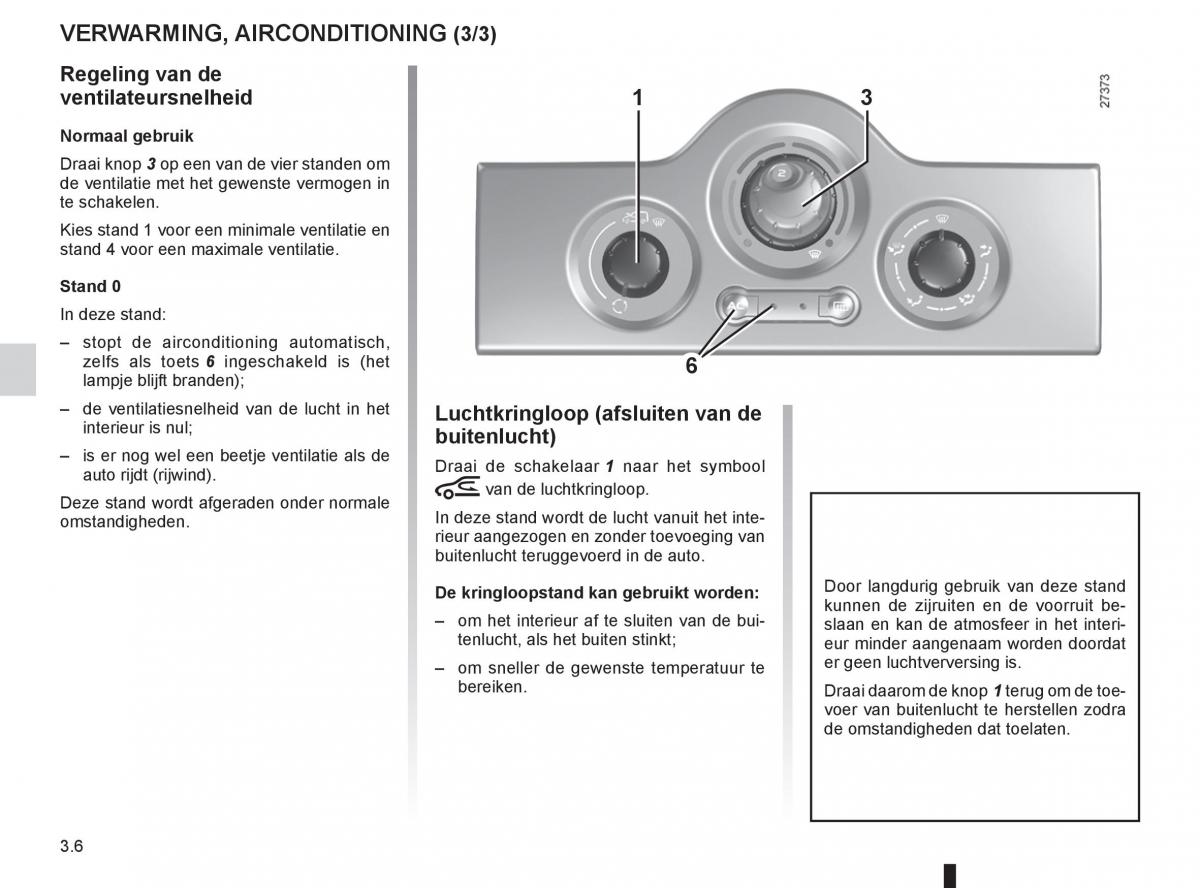 Renault Kangoo II 2 handleiding / page 122