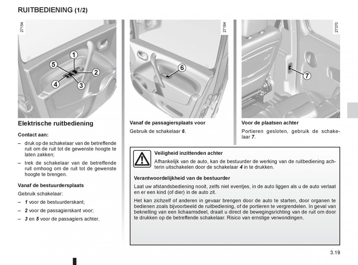 Renault Kangoo II 2 handleiding / page 135