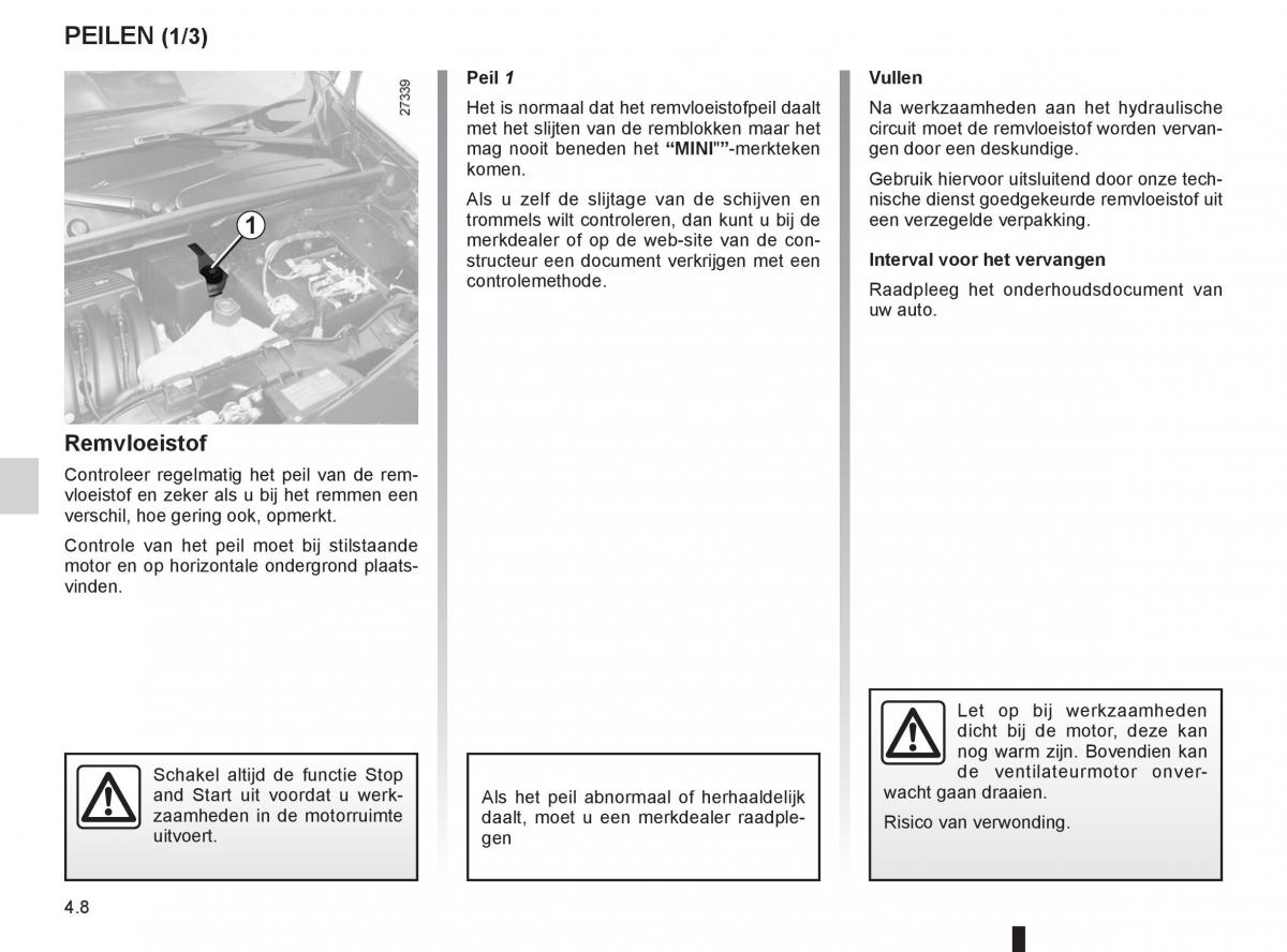 Renault Kangoo II 2 handleiding / page 160