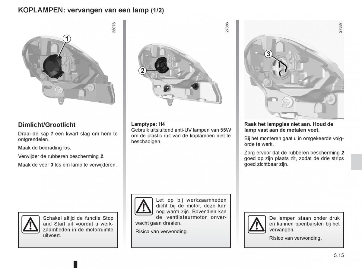 Renault Kangoo II 2 handleiding / page 185