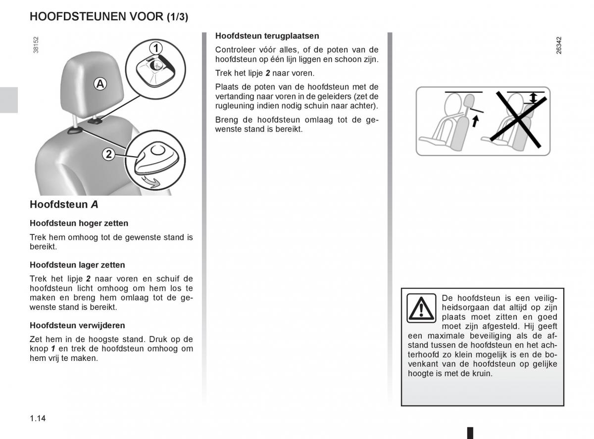 Renault Kangoo II 2 handleiding / page 20