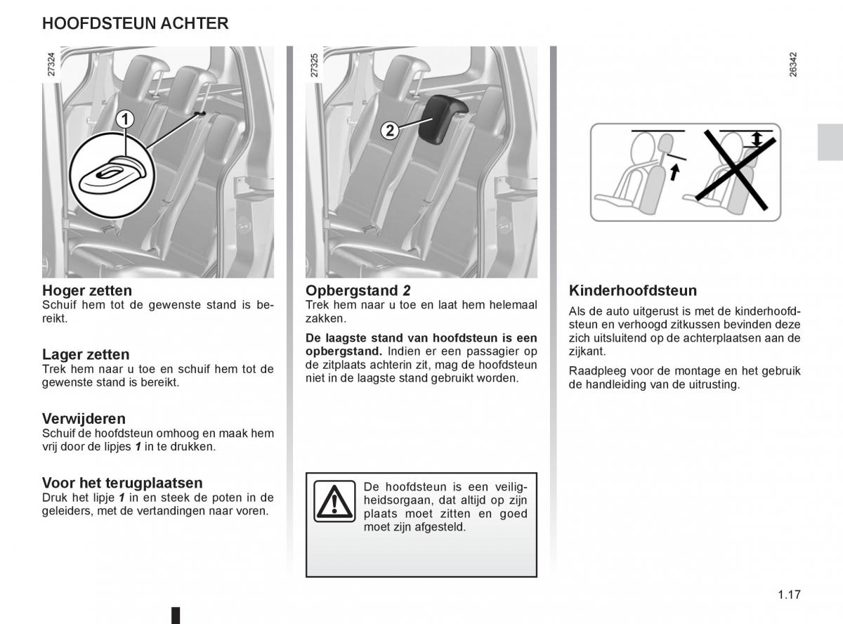 Renault Kangoo II 2 handleiding / page 23