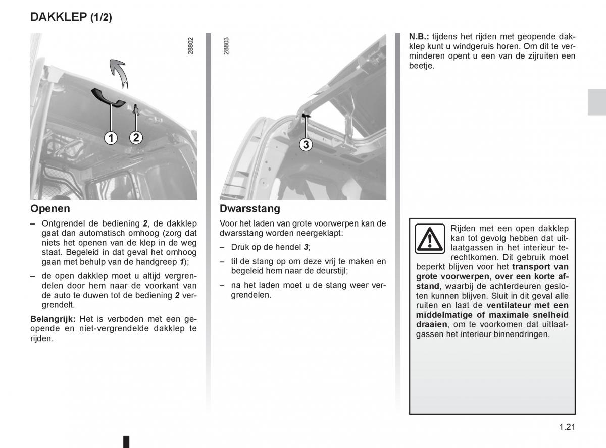 Renault Kangoo II 2 handleiding / page 27