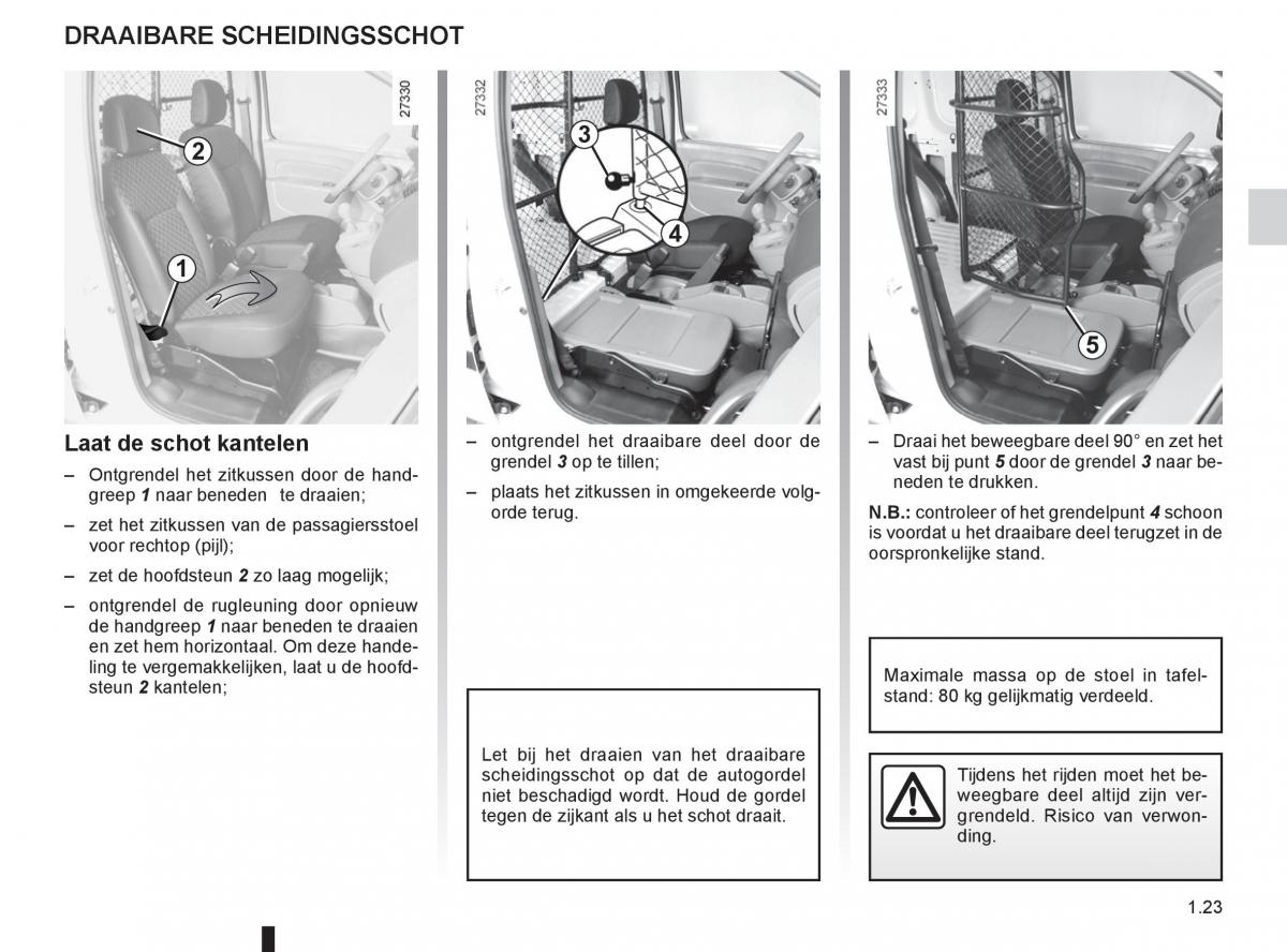 Renault Kangoo II 2 handleiding / page 29