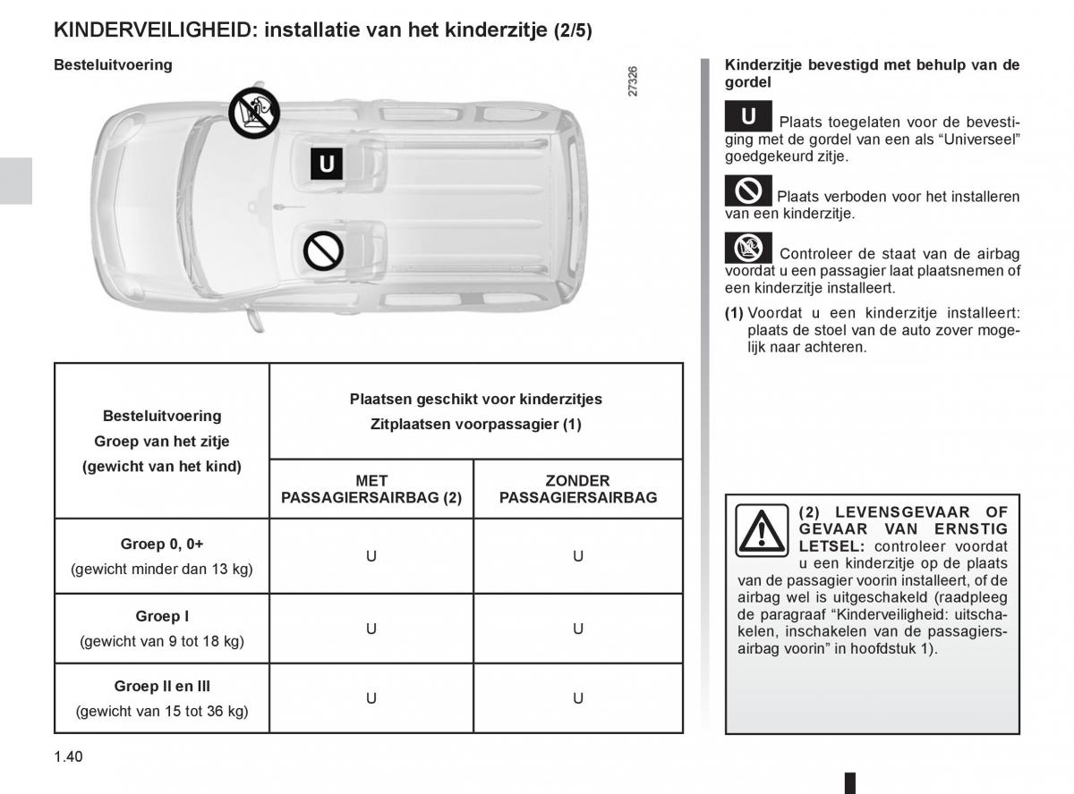 Renault Kangoo II 2 handleiding / page 46