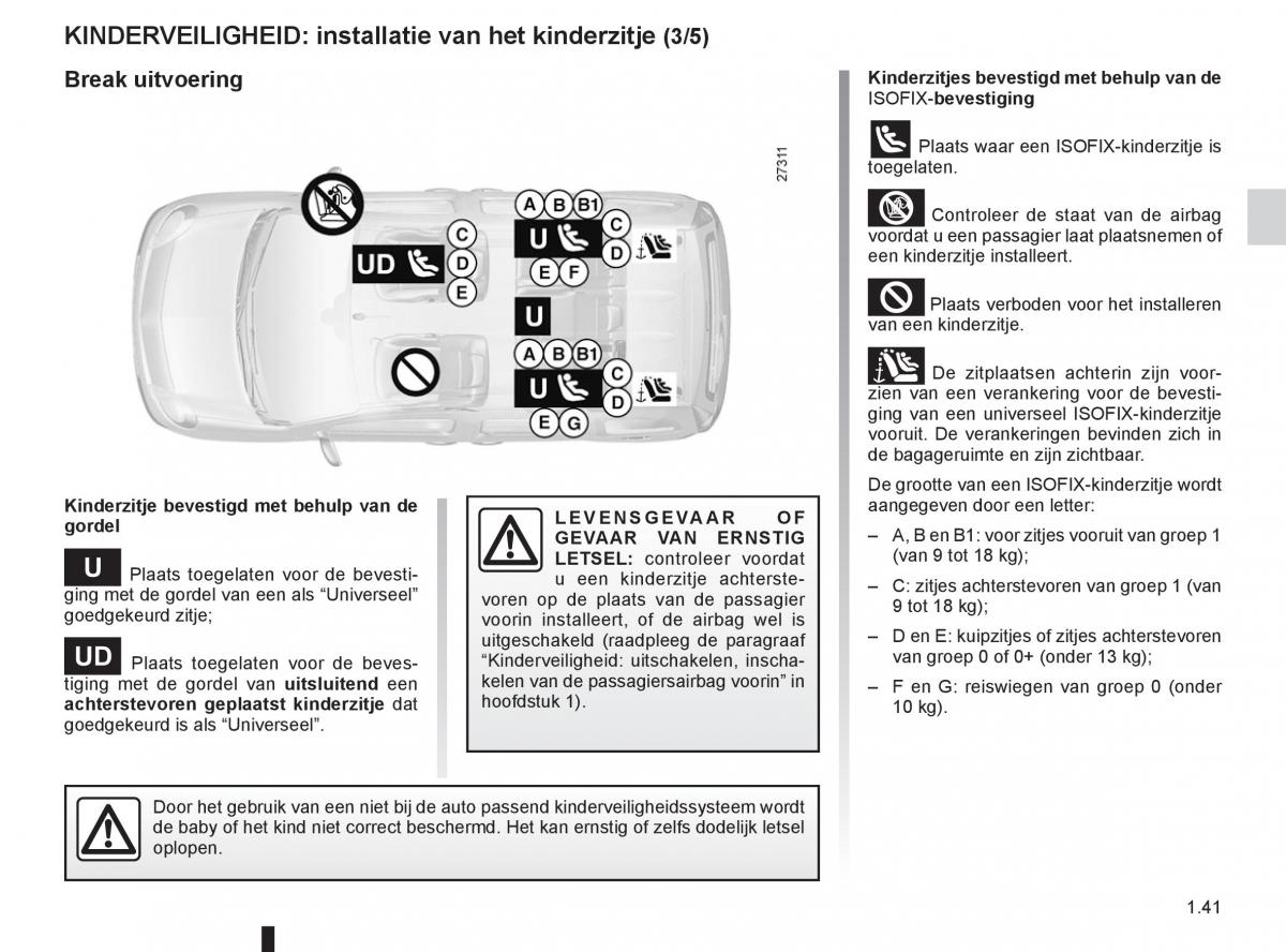 Renault Kangoo II 2 handleiding / page 47