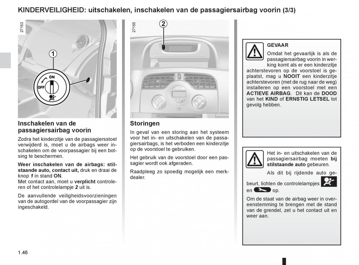 Renault Kangoo II 2 handleiding / page 52