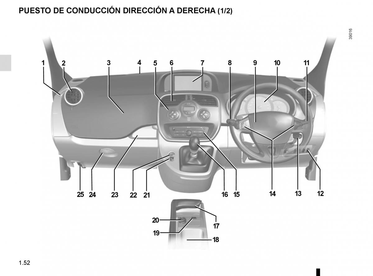 Renault Kangoo II 2 manual del propietario / page 58