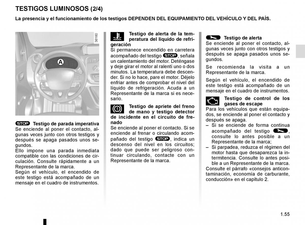 Renault Kangoo II 2 manual del propietario / page 61