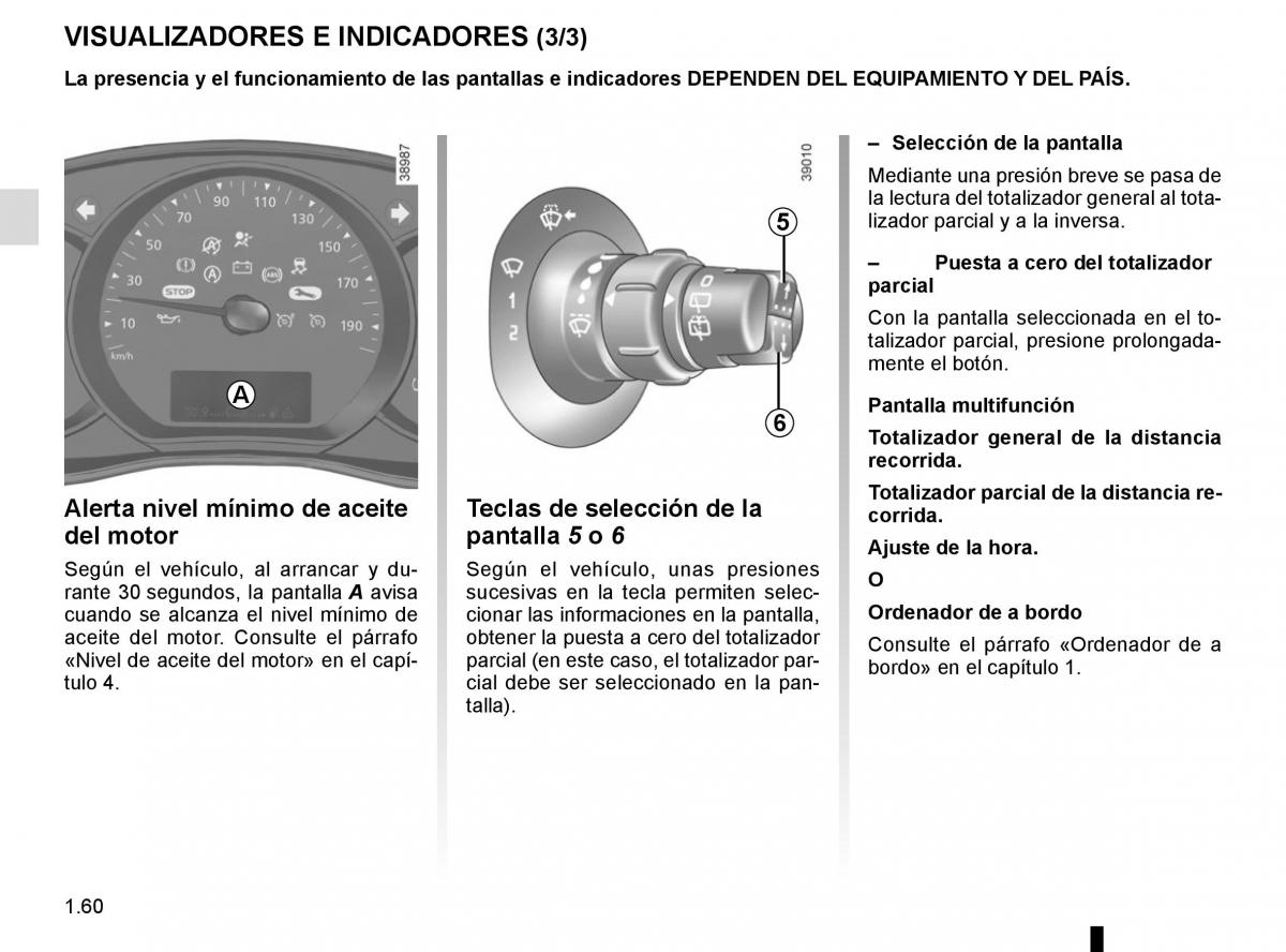 Renault Kangoo II 2 manual del propietario / page 66